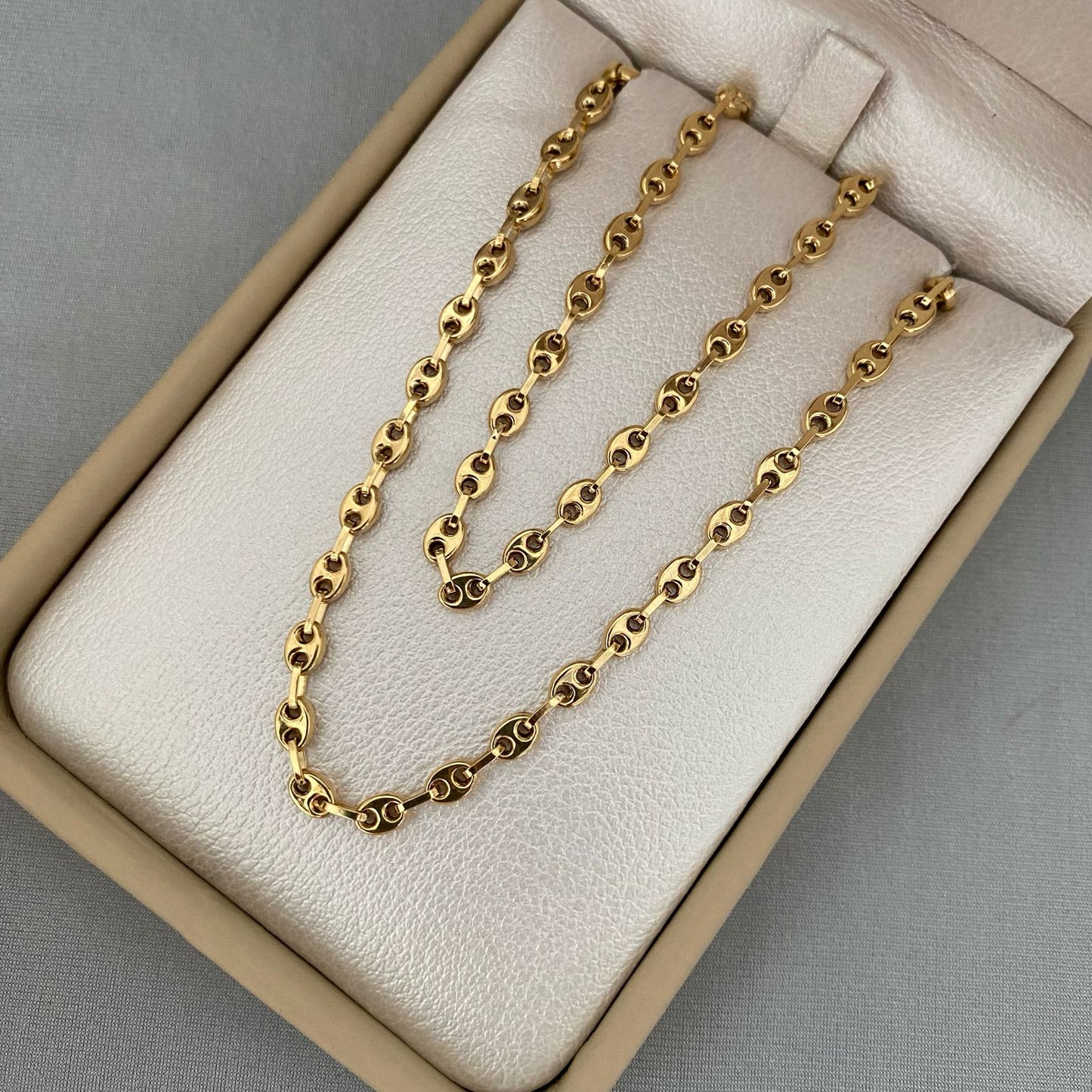 Cadena gc tipo it Oro amarillo 18k 11,55 Gr / 4 mm / 62 Cm Broche 0,80