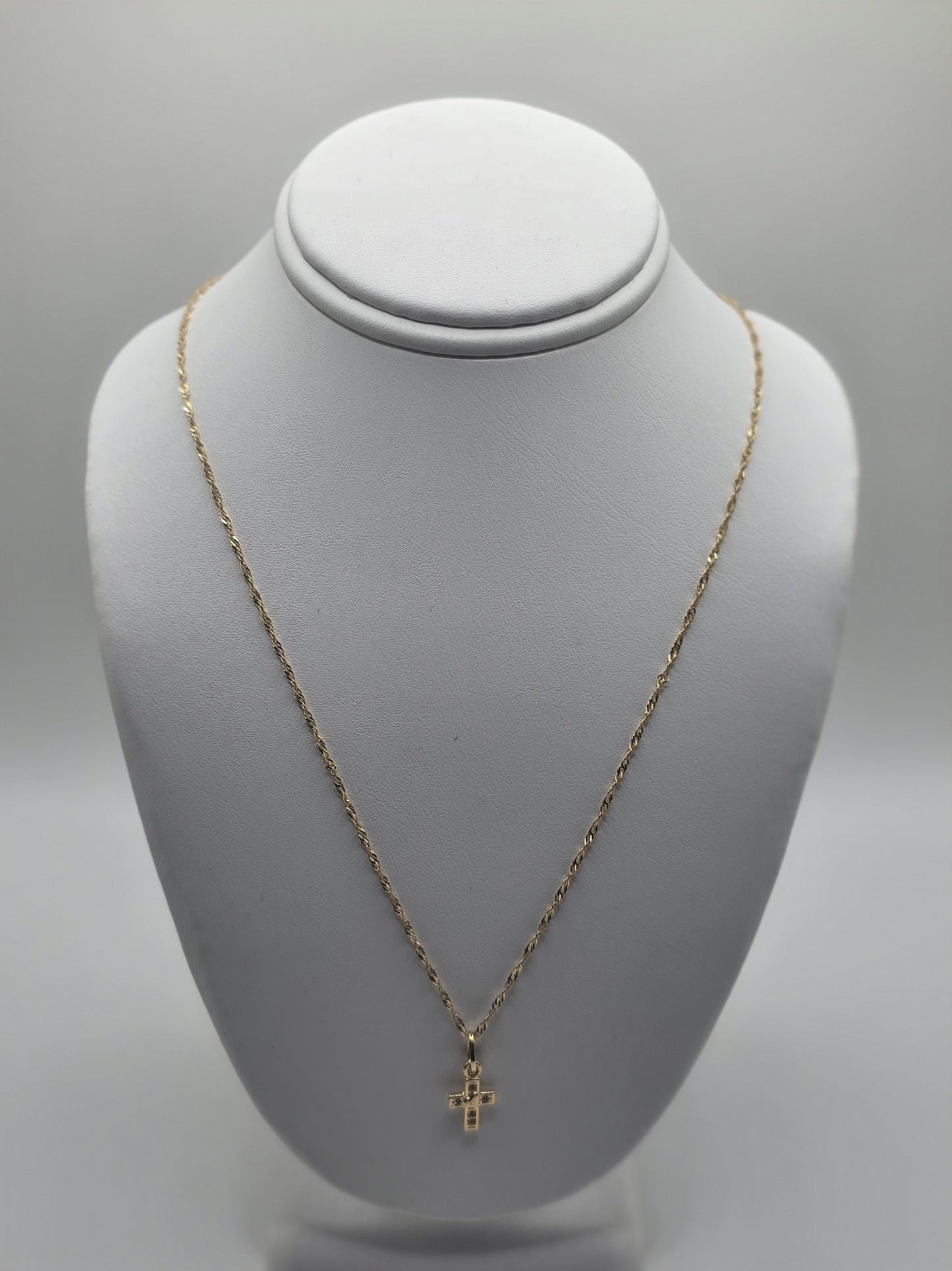 Cadena Mini lazo 18k italy