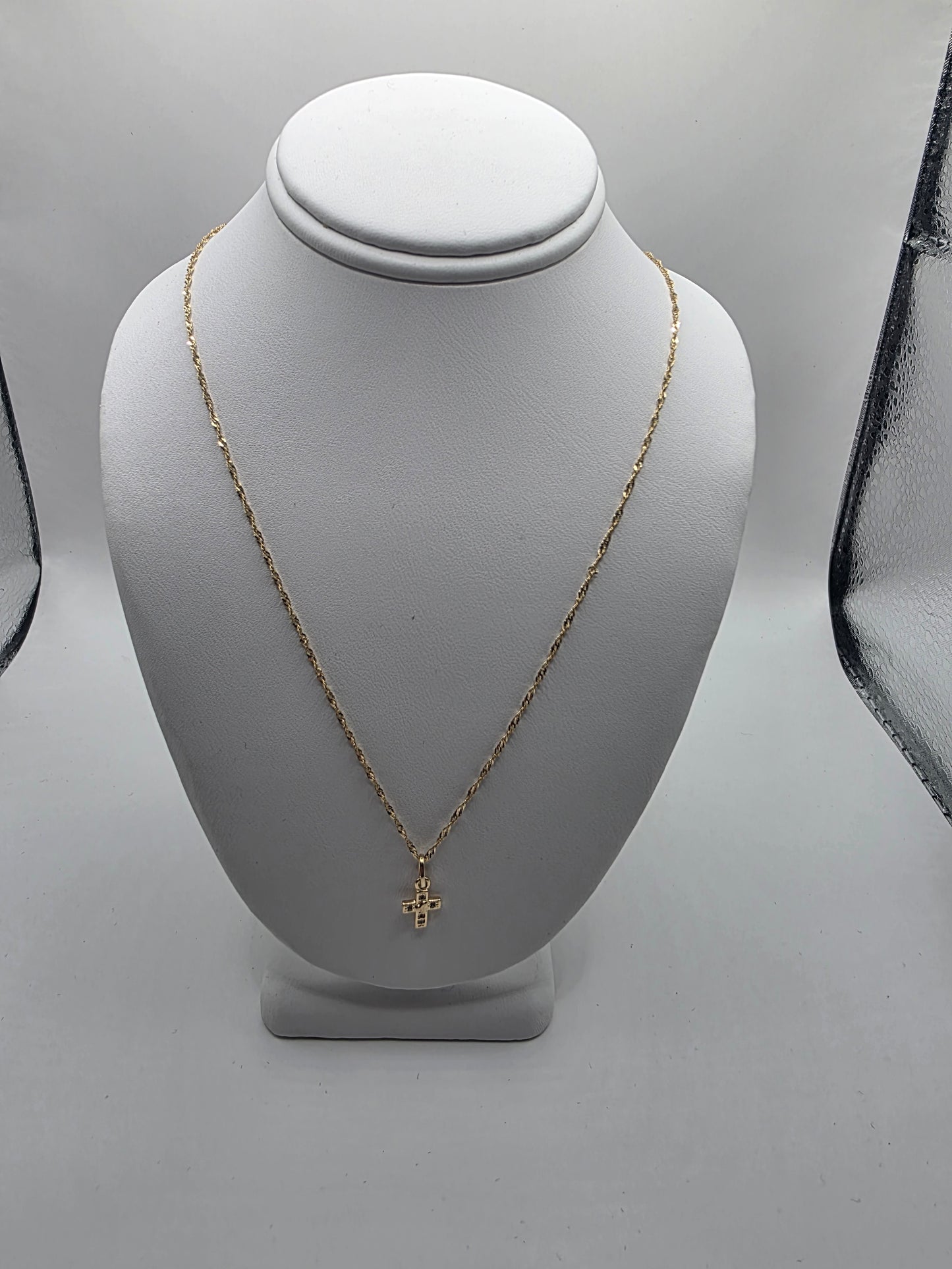 Cadena Mini lazo 18k italy