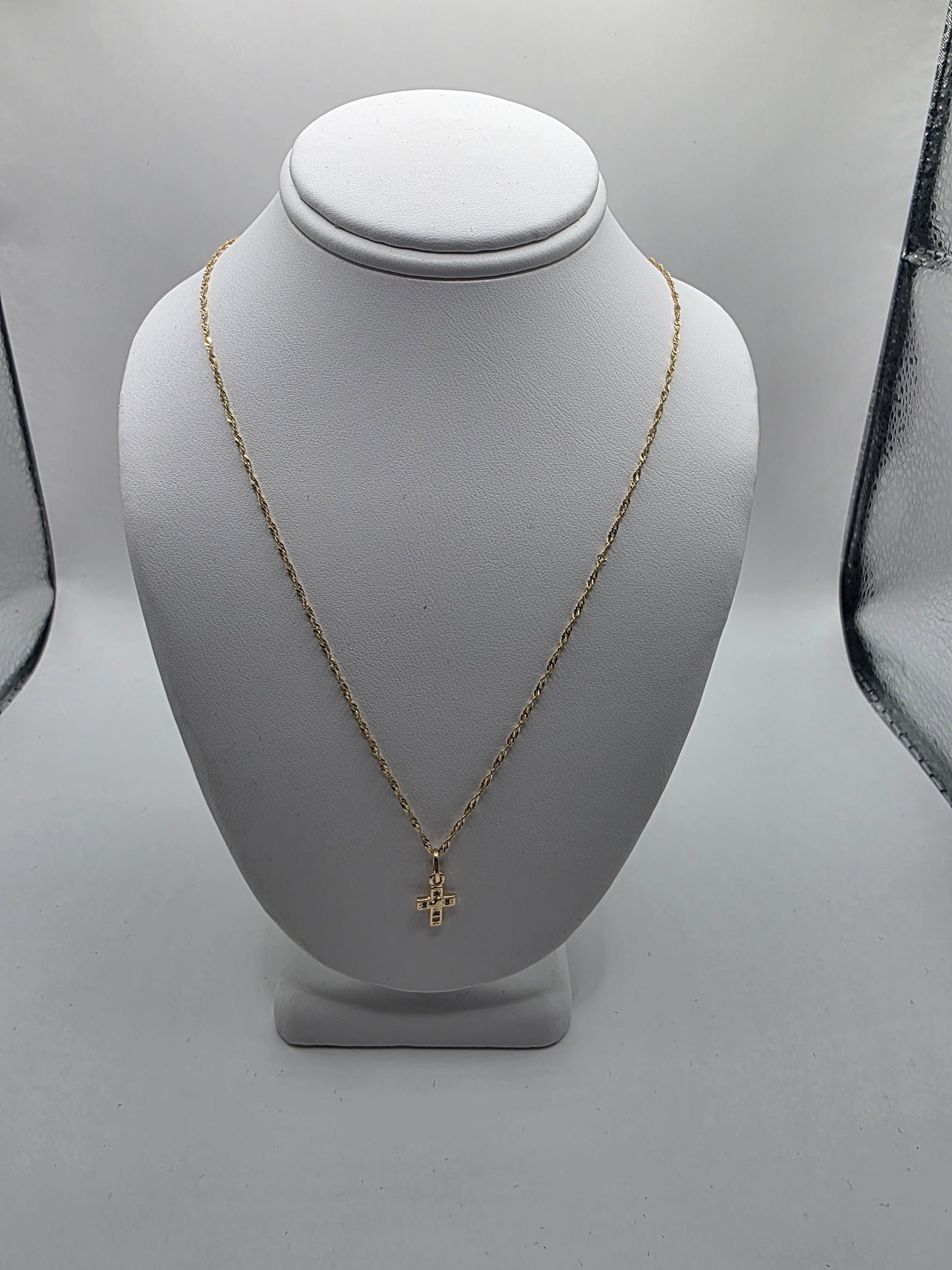 Cadena Mini lazo 18k italy